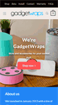 Mobile Screenshot of gadgetwraps.com